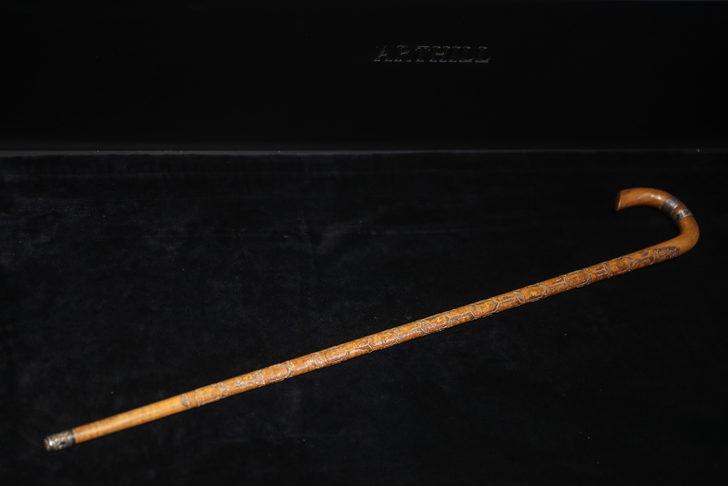 Atatürk'e ait olduğu iddia edilmişti! Açık artırmayla satılacak bastonun kaydı çıkmadı G1