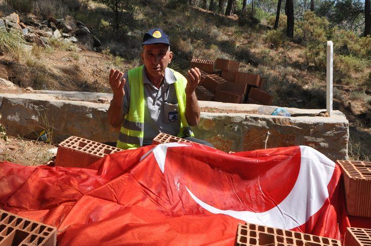 Marmaris'te yangında hayatını kaybeden Şahin Akdemir'in ailesini alevlerin söndürülmesi rahatlattı G1