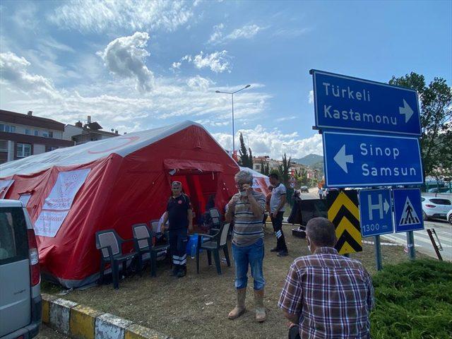 Türk Kızılay Genel Başkanı Kerem Kınık, selle ilgili çalışmalarını anlattı