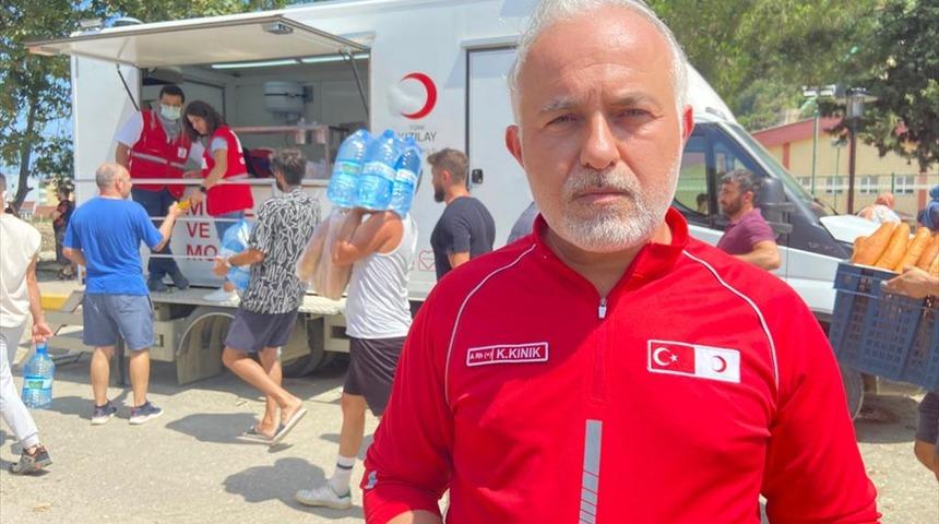 Türk Kızılay Genel Başkanı Kerem Kınık, selle ilgili çalışmalarını anlattı: