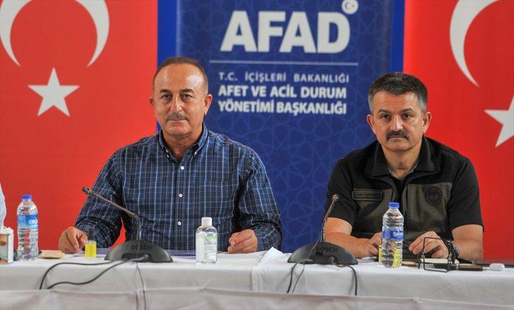 Bakanlar Çavuşoğlu ve Pakdemirli, Manavgat'ta koordinasyon toplantısına katıldı G2