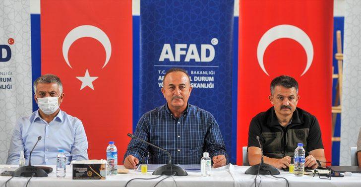 Bakanlar Çavuşoğlu ve Pakdemirli, Manavgat'ta koordinasyon toplantısına katıldı G3