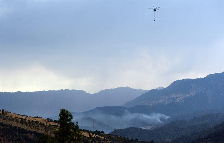 Kahramanmaraş'ta ormanlık alanda çıkan yangın söndürüldü G2