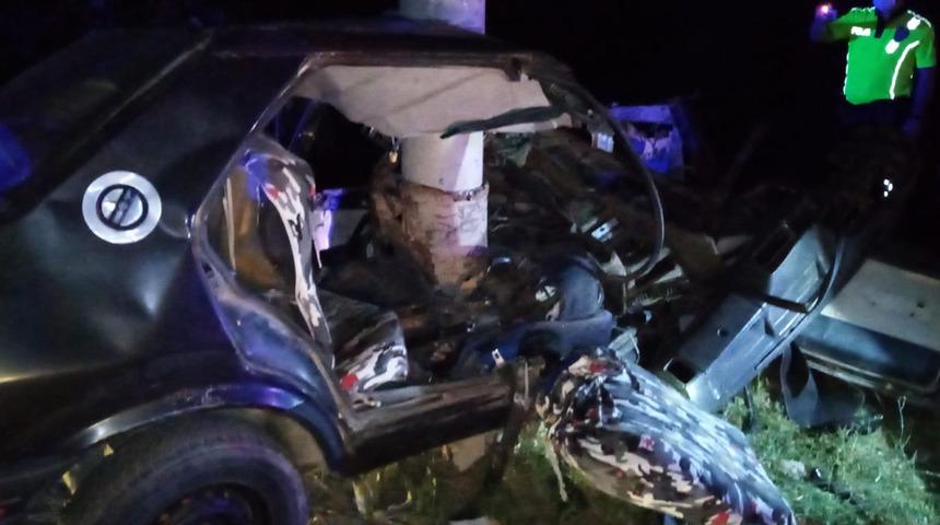 Kimse gözlerine inanamadı! Araç, oyuncak gibi parçalandı: 1 ölü