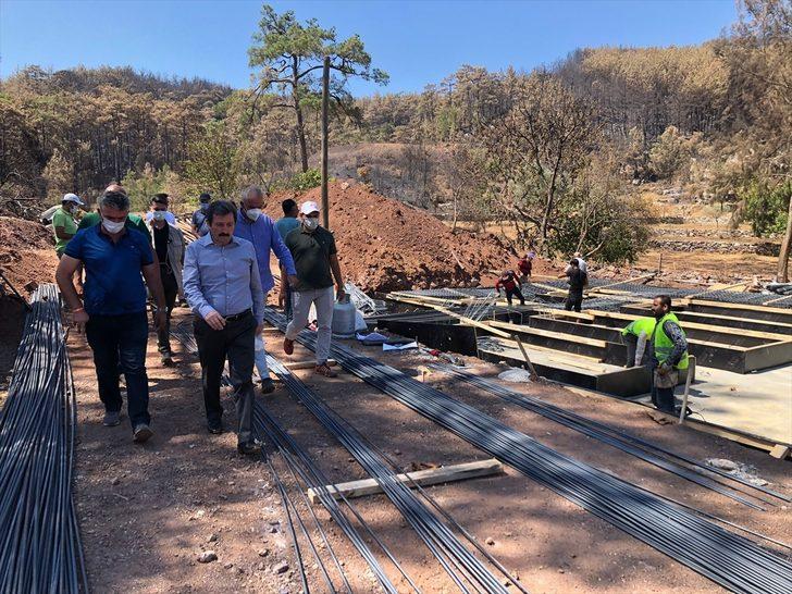 Muğla'da orman yangınlarının yaraları sarılıyor G5