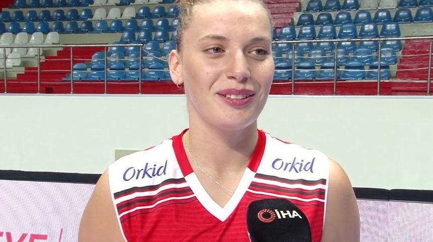 Cansu Özbay: Güney Kore maçı çok güzel bir tecrübe oldu