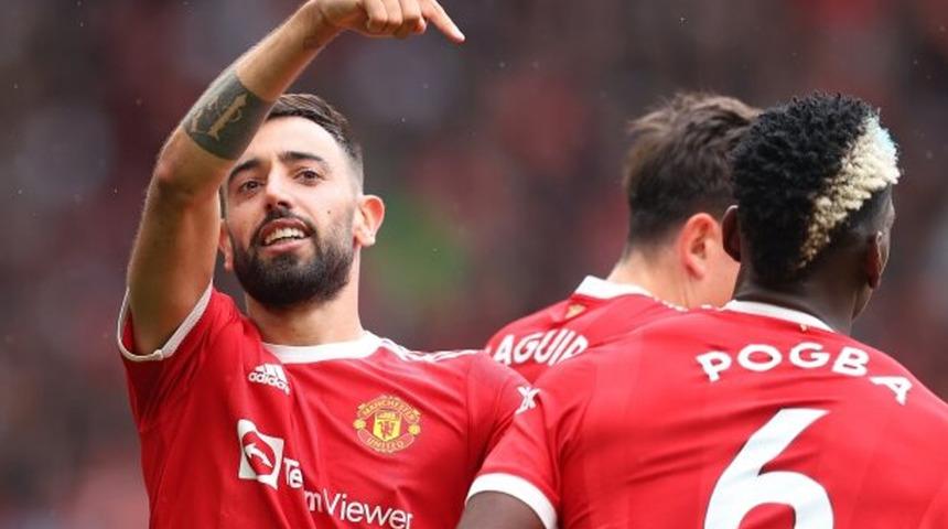 Pogba ve Bruno çıldırdı! Manchester United, Leeds'i yedi!