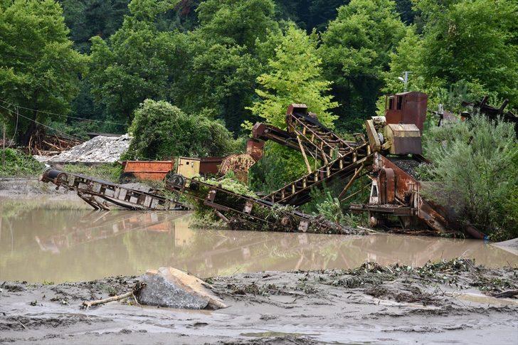 Kastamonu'nun Çatalzeytin ilçesinde selin etkileri ortaya çıktı G2