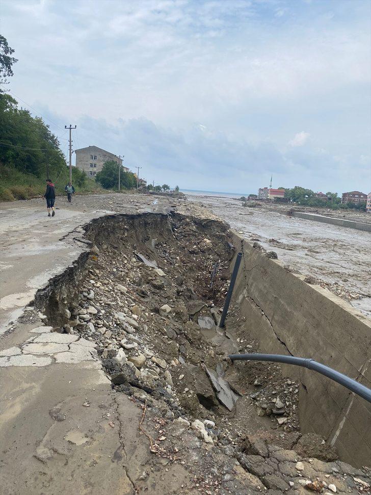 Kastamonu'nun Çatalzeytin ilçesinde selin etkileri ortaya çıktı G4