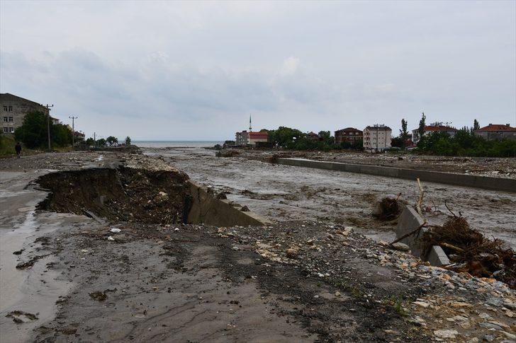 Kastamonu'nun Çatalzeytin ilçesinde selin etkileri ortaya çıktı G5