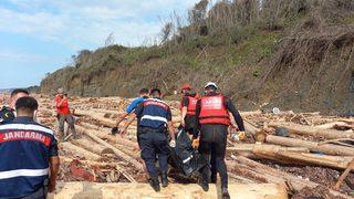 Sinop'taki arama kurtarma çalışmalarında bir kişinin daha cansız bedenine ulaşıldı