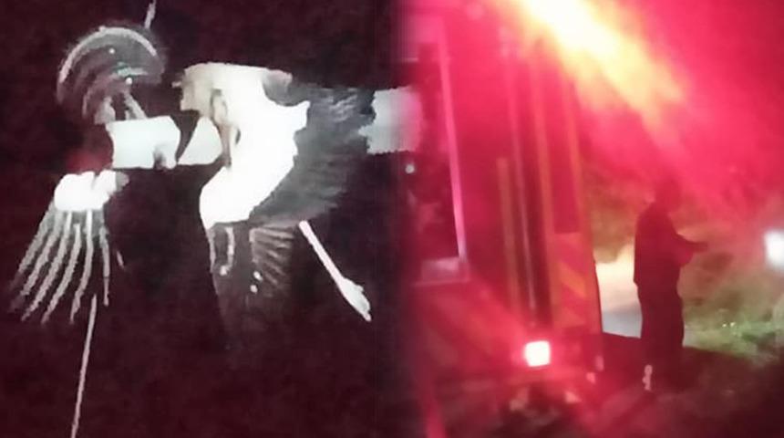 Fark eden 112'yi aradı! Aydın'da kahreden olay