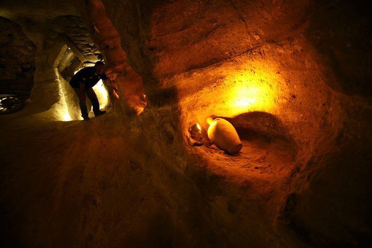 Tarihi yamaç yerleşimi Kayaşehir'de ortaya çıkarılan at ahırı müzeye dönüştürülüyor G4