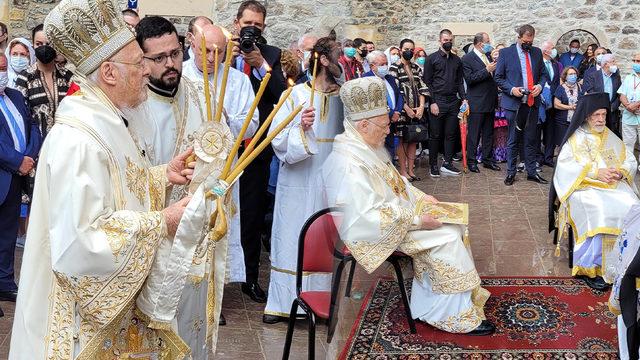 Sümela Manastırı’nda ayin düzenlendi