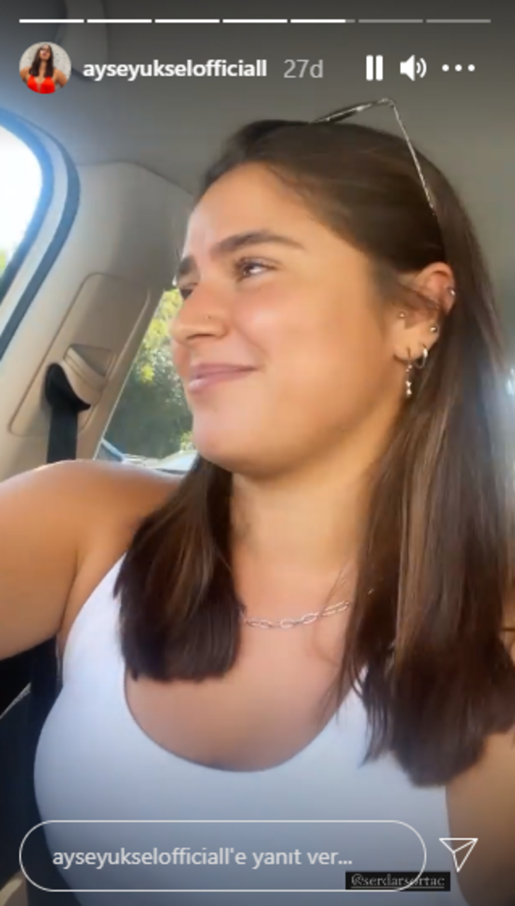 Survivor'un yıldızı keyifli hallerini paylaştı! İşte Ayşe Yüksel'den Serdar Ortaç şarkısı... G1