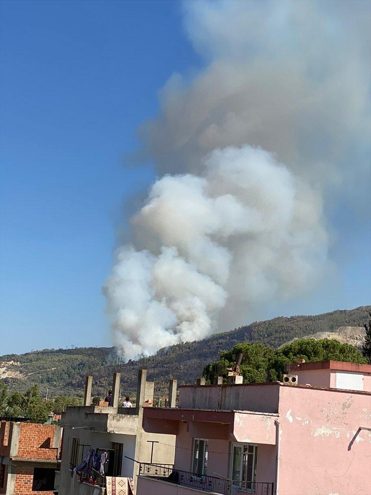Aydın’da ormanlık alanda yangın çıktı G2