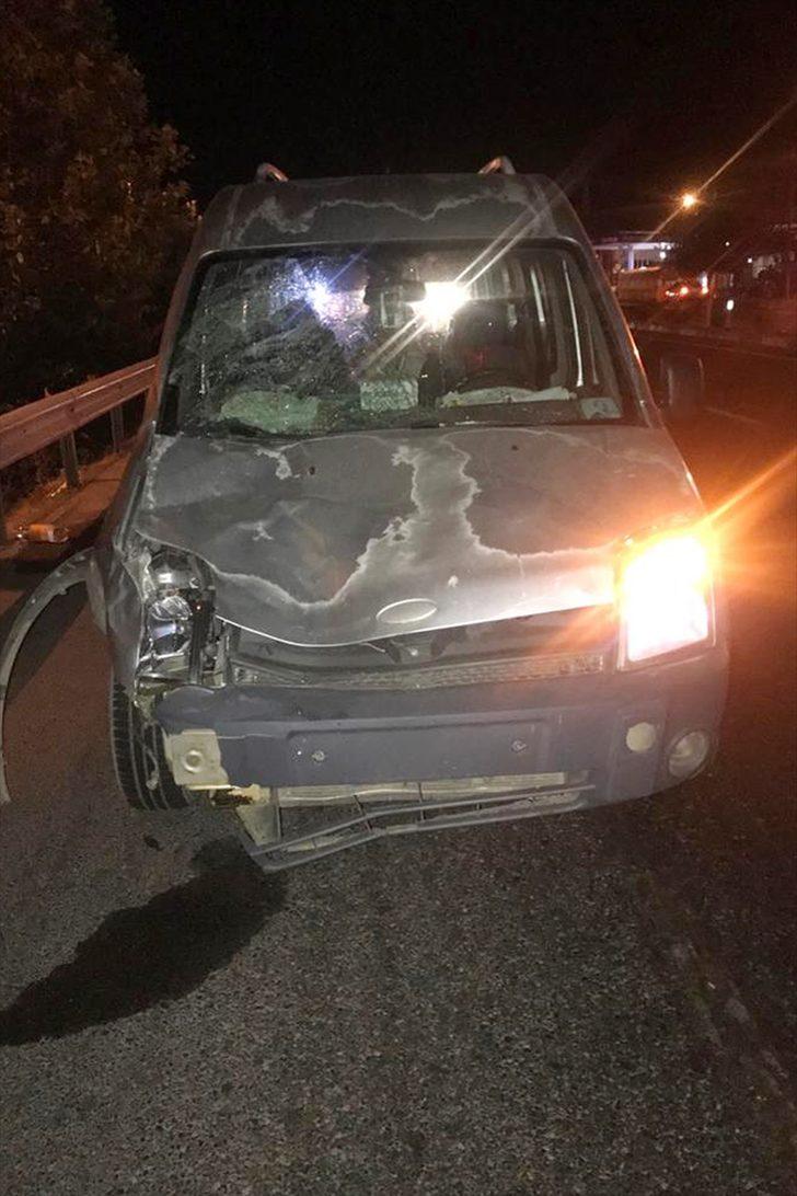 Manisa'da hafif ticari aracın çarptığı çift hayatını kaybetti
