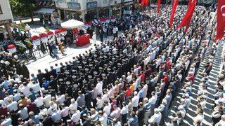 Şehit Muhammed Öztürk, memleketi Kastamonu'da son yolculuğuna uğurlandı
