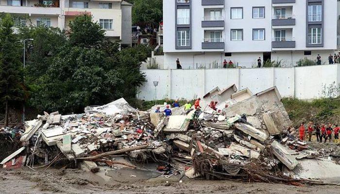 Bozkurt'taki selde çöken Ölçer Apartmanı'nın müteahhidinin mal varlığına tedbir kararı