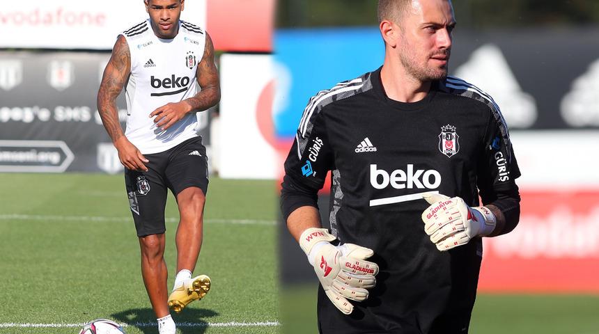 Beşiktaş'ta Teixeira ve Mert Günok ilk antrenmanlarına çıktı