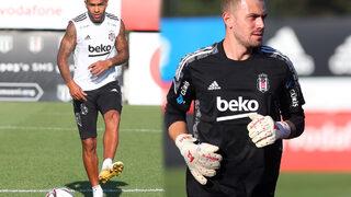 Beşiktaş'ta Teixeira ve Mert Günok ilk antrenmanlarına çıktı