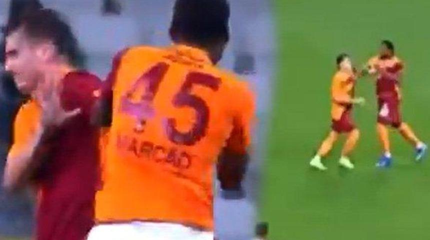 Galatasaray'da deprem! Marcao'dan Kerem Aktürkoğlu'na yumruk...