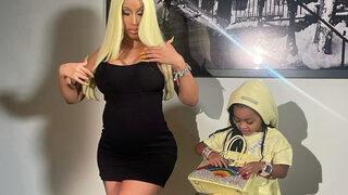 Cardi B yine paraya kıydı! Kızı Kulture'a 48 bin dolarlık çanta