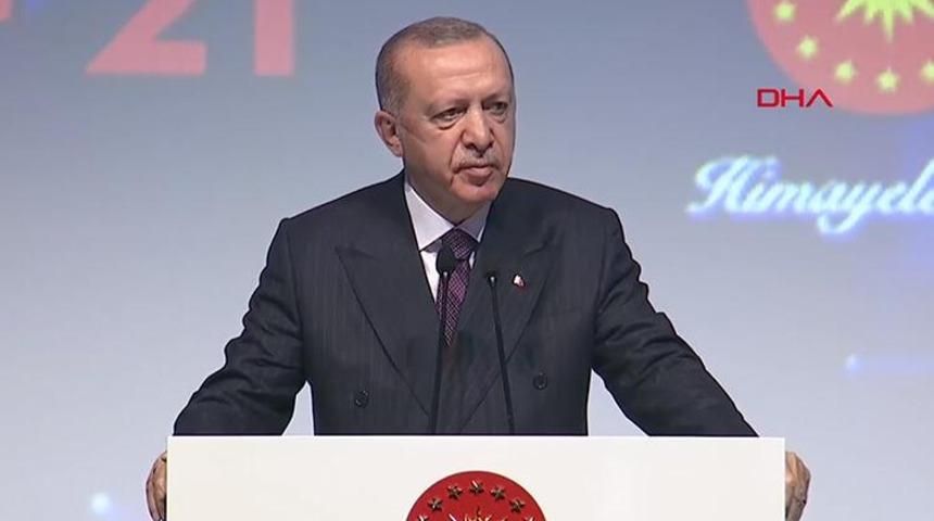 Cumhurbaşkanı Erdoğan: Savunma ve havacılık ihracatımız 3 milyar dolar sınırını geçti
