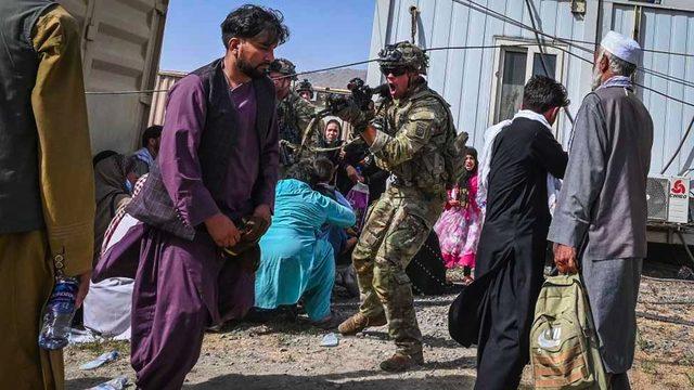 The small number of US forces that remain in Afghanistan are focused on helping evacuate American personnel