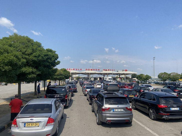 İznini tamamlayan gurbetçiler yaşadıkları ülkelere doğru dönüş yolunda G1