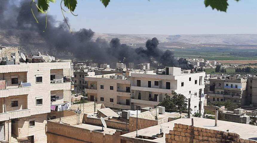 PKK/YPG'den Afrin'e roket ve havan saldırısı