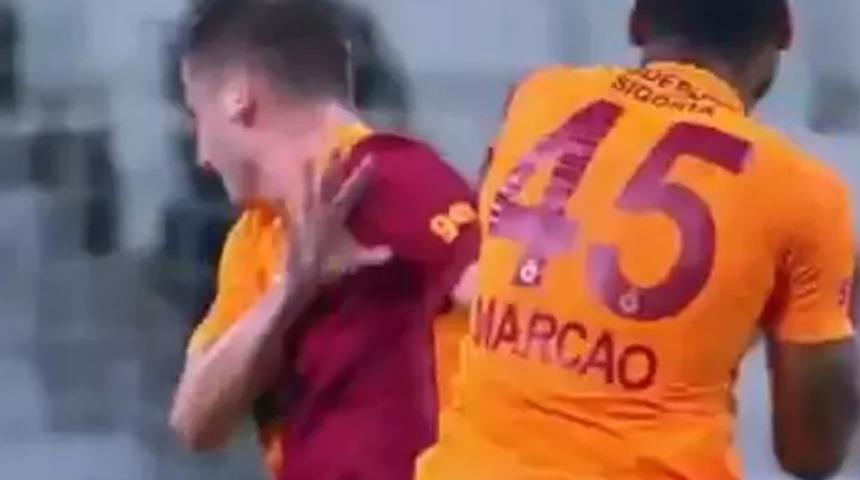 Galatasaray'da Marcao, kadro dışı bırakıldı