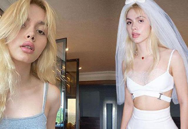 Aleyna Tilki süper minili pozuyla sosyal medyayı salladı