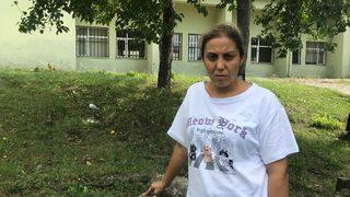 Babaçay köyünde 9 kişilik aile çatıda bacaya tutunarak selden kurtuldu