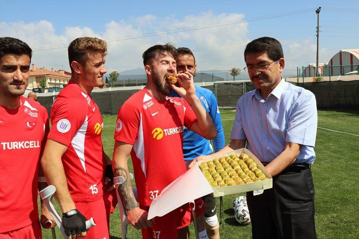 Ampute Milli Futbol Takımı, Avrupa Şampiyonası'nın hazırlıklarına Bolu'da devam ediyor G2