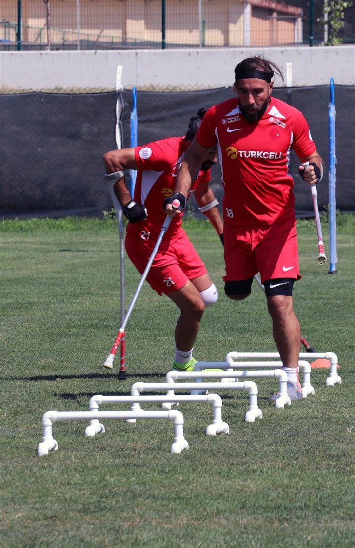 Ampute Milli Futbol Takımı, Avrupa Şampiyonası'nın hazırlıklarına Bolu'da devam ediyor G4