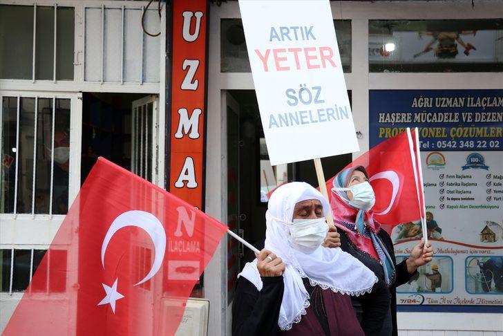 Diyarbakır annelerinden çocuklarına kavuşmak için mücadele veren Ağrılı ailelere destek G1