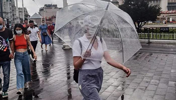 Meteoroloji uyarmıştı! İstanbul'da sağanak yağış etkili oldu