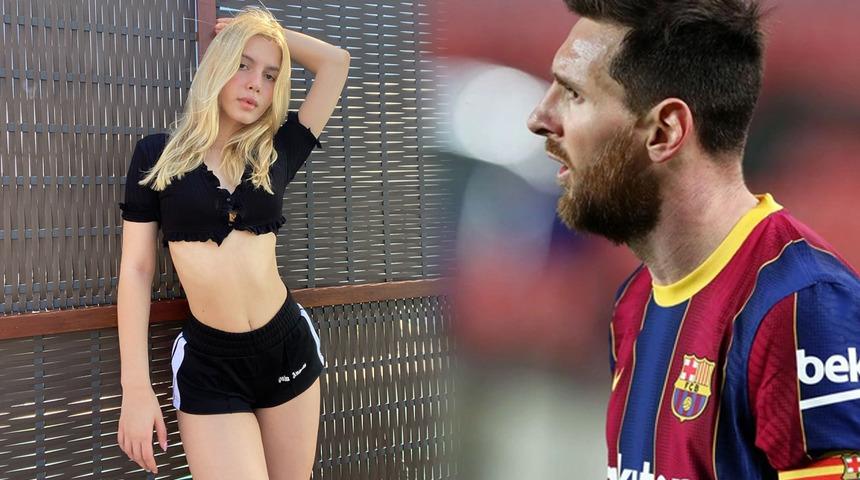 Aleyna Tilki'nin Messi yorumu sosyal medyayı salladı