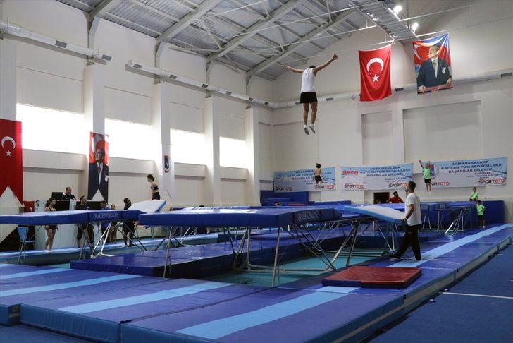 Trampolin Cimnastik Milli Takımı, hazırlıklarını Bolu'da sürdürüyor G2