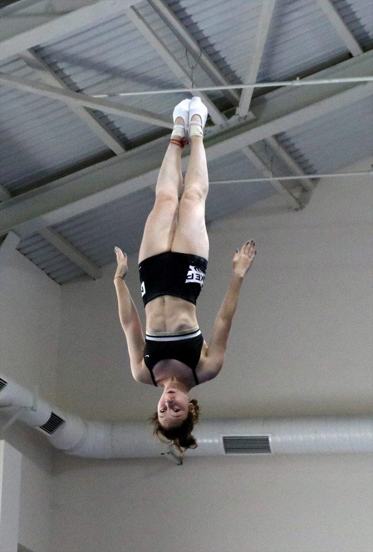 Trampolin Cimnastik Milli Takımı, hazırlıklarını Bolu'da sürdürüyor G3