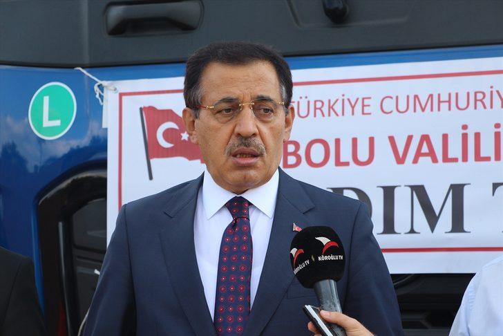 Bolu'dan sel felaketinin yaşandığı Kastamonu'ya yardım tırı gönderildi G2