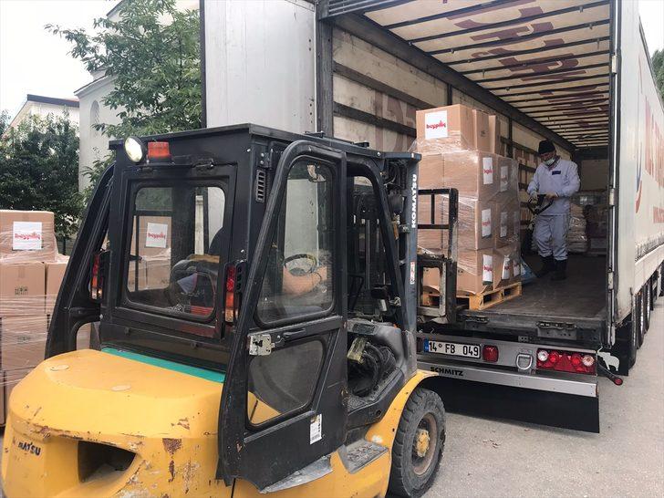 Bolu'dan sel felaketinin yaşandığı Kastamonu'ya yardım tırı gönderildi G3