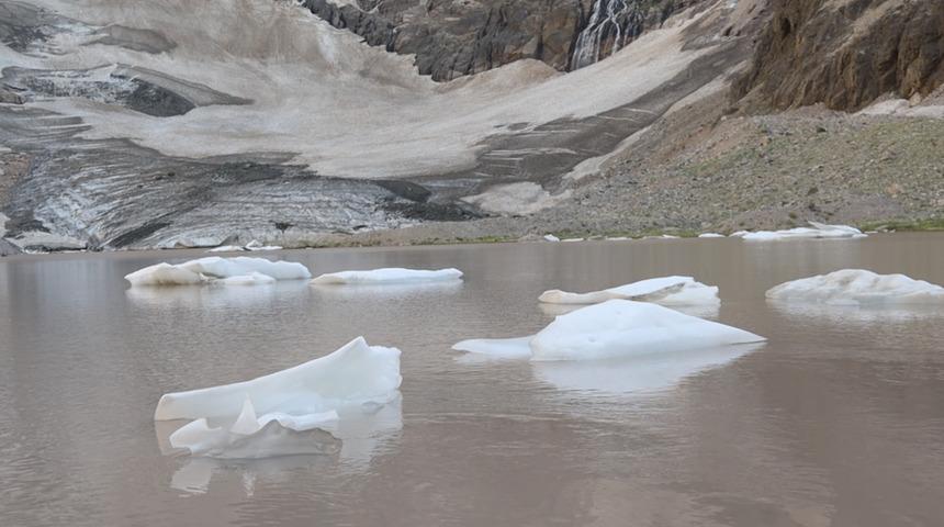 Cilo Dağı: T&uuml;rkiye'nin en b&uuml;y&uuml;k buzulları eriyor
