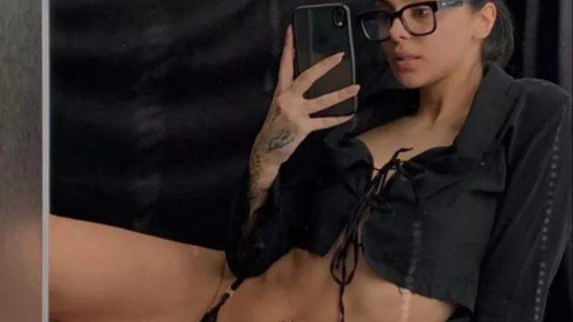 Ozan Dolunay'ın sevgilisi Pelinay Yiğit'in sütyensiz pozları olay oldu: Evde yangın var