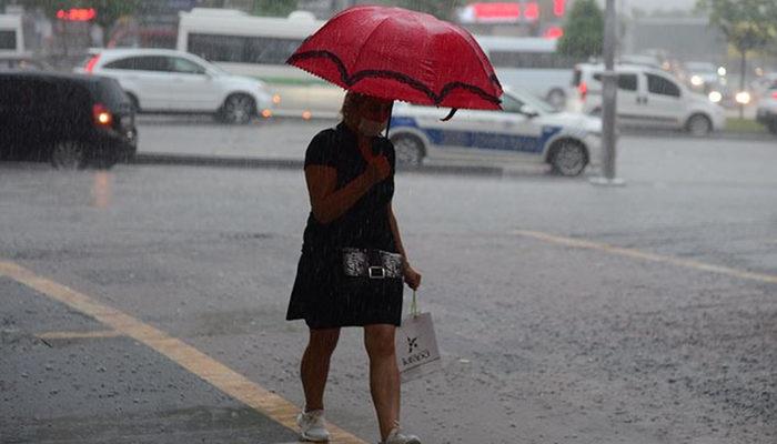 Meteoroloji'den çok kuvvetli yağış uyarısı (21 Ağustos Cumartesi hava durumu)