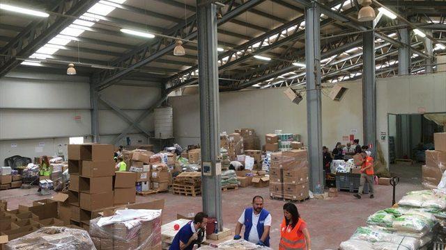 Selden etkilenen bölgelere 1 milyonun üzerinde ayni bağış yapıldı