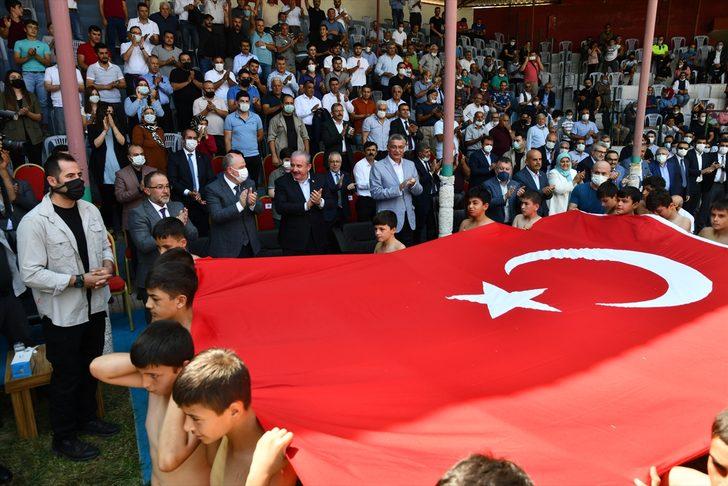 TBMM Başkanı Şentop, Kahramanmaraş'ta 46. Geleneksel Afşin Eshab-ı Kehf Kültür ve Karakucak Gençler Türkiye Şampiyonası'nda konuştu: G3