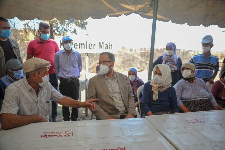 Gençlik ve Spor Bakanı Kasapoğlu, Manavgat'ta yanan alanlarda incelemelerde bulundu G2