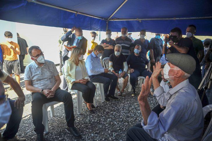 Gençlik ve Spor Bakanı Kasapoğlu, Manavgat'ta yanan alanlarda incelemelerde bulundu G5